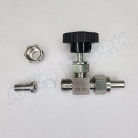 Кран игольчатый приварной 8мм