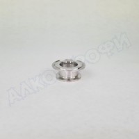 Переходник кламп-кламп укороченный 1,5" - 2"